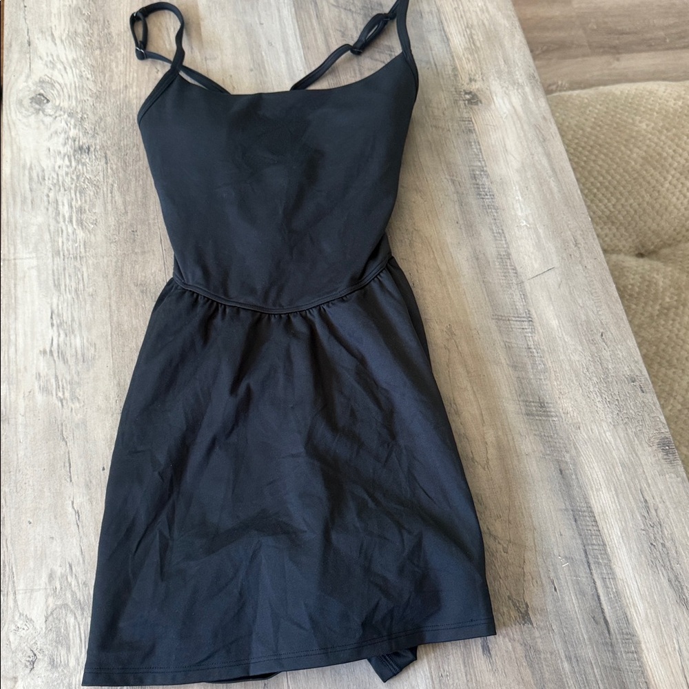 Gilly Hicks Vibrant Black Mini Dress